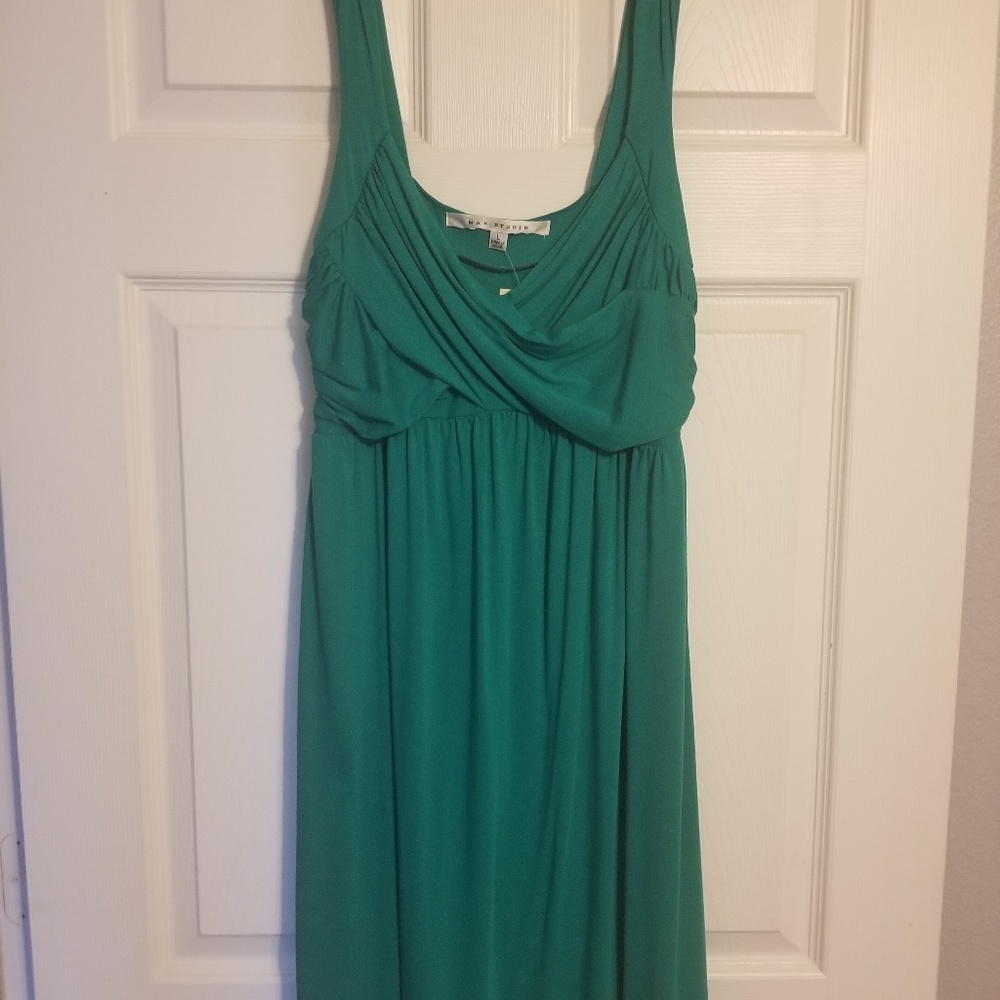Max Studio teal dress